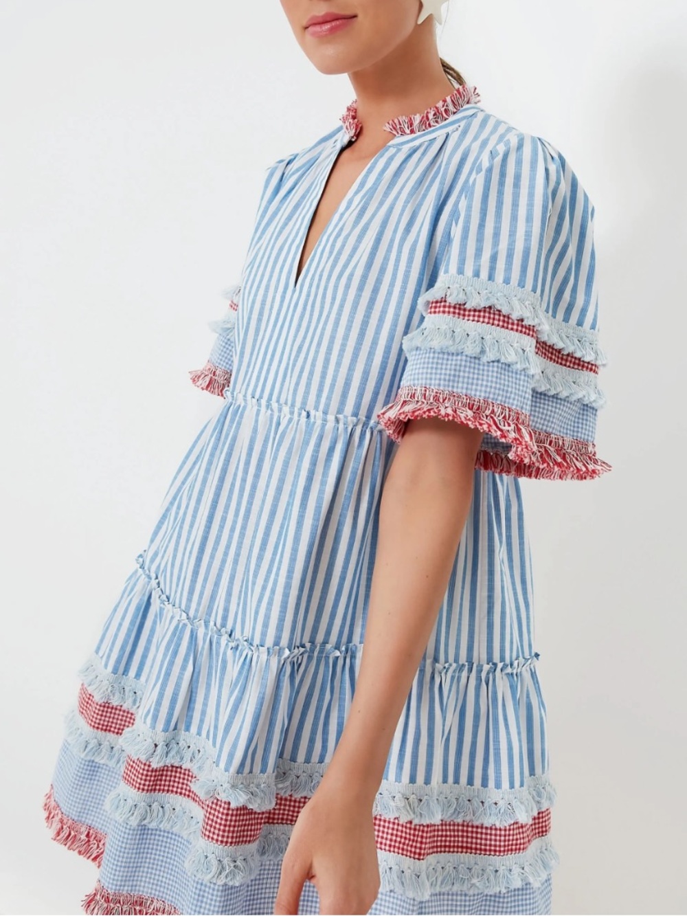 TUCKERNUCK Savannah Stripe Crawford Dress 🩵 NWT